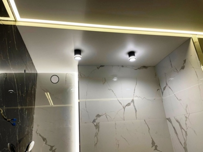 Теневой магнитный диффузор для натяжных потолков 150 мм